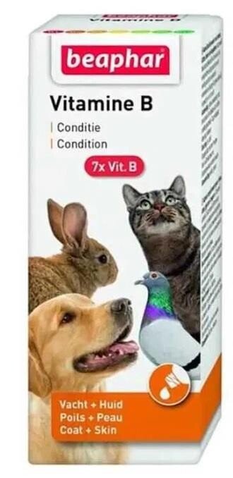 Beaphar Kedi Köpek Kuş Ve Kemirgenler İçin Likit B Vitamini 50 ML | SRC: Barcode: 8711231136681